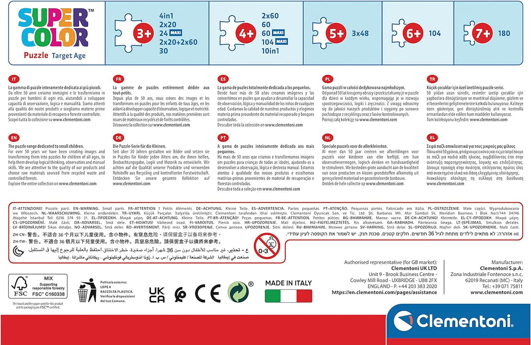 Clementoni 24804 Gabby'S Dollhouse Puzzle