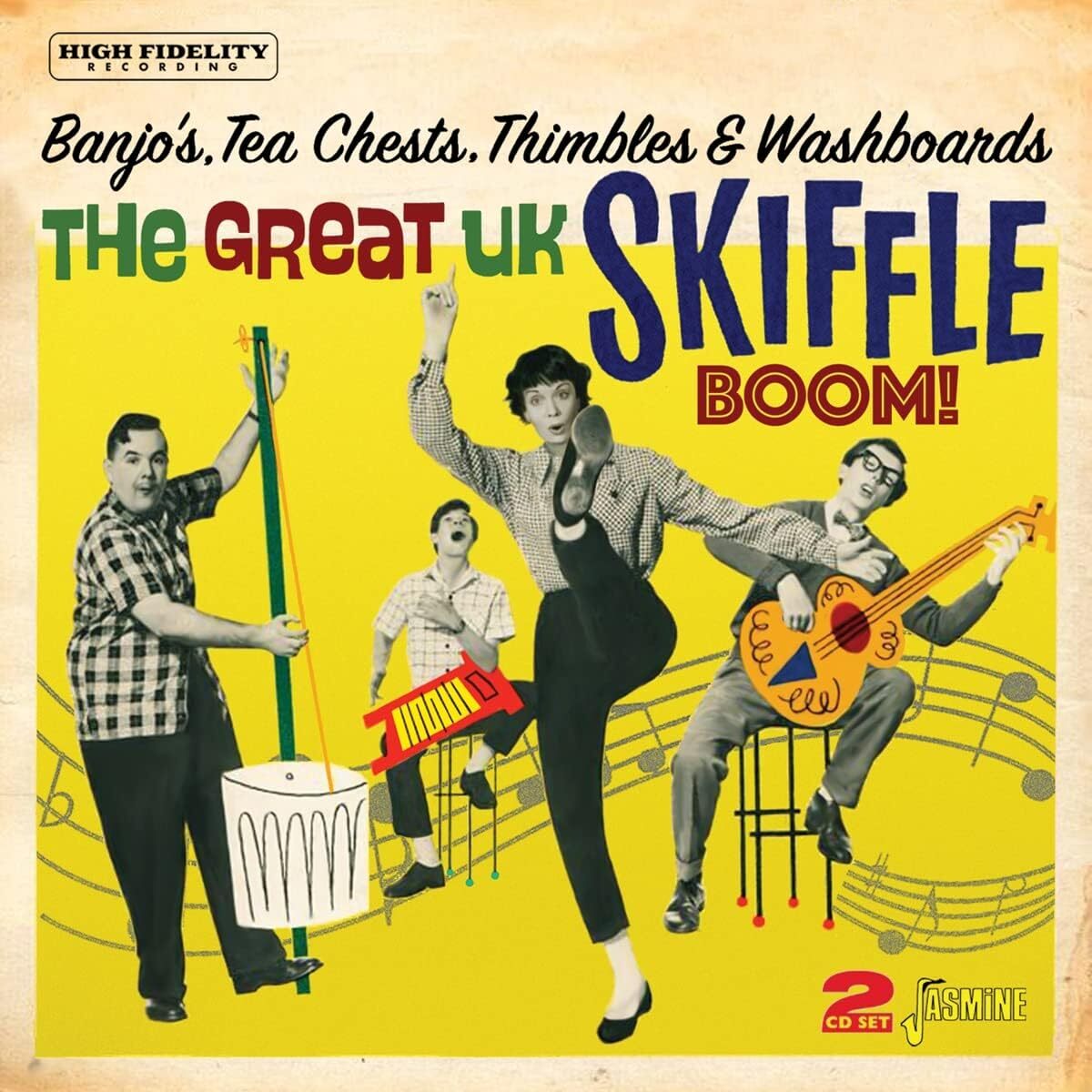 Banjos, Tea Chests, Thimbles & Washboards: The Great UK Skiffle Boom!
