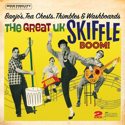 Banjos, Tea Chests, Thimbles & Washboards: The Great UK Skiffle Boom!