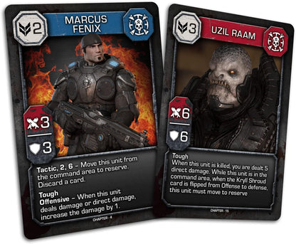 Steamforged Games Gears of War The Card Game: Core Game - 2 Players, 30-60 Minutes of Gameplay (English Version)