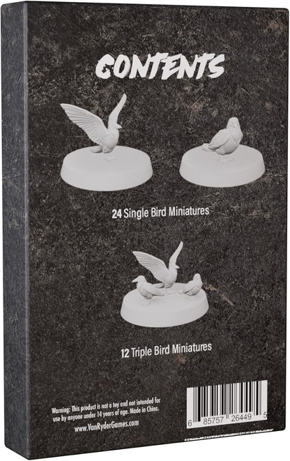 Final Girl: Birds Miniatures Pack – Board Game by Van Ryder Games – Core Box and Terror from Above Feature Film is Required to Play - 1 Player – 20-60 Minutes of Gameplay – Teens and Adults Ages 14+