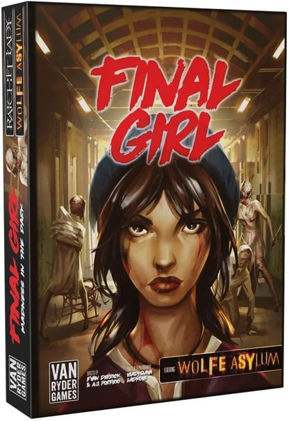 Final Girl: Wave 2: Madness in The Dark – Board Game by Van Ryder Games – Core Box Required to Play - 1 Player – Board Games for Solo Play – 20-60 Minutes of Gameplay – Teens and Adults Ages 14+