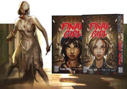 Final Girl: Wave 2: Madness in The Dark – Board Game by Van Ryder Games – Core Box Required to Play - 1 Player – Board Games for Solo Play – 20-60 Minutes of Gameplay – Teens and Adults Ages 14+