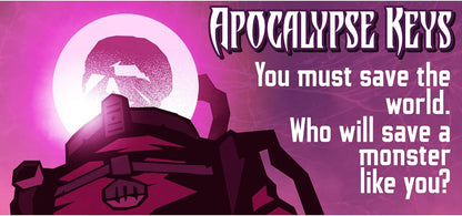 Apocalypse Keys - RPG Book, Evil Hat Productions, Roleplaying Game of Occult Threats, Monsters Bound by Love-Fate-Power