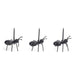 Kikkerland CU125 Worker And Party Picks Piekser 20er Pack, Schwarz