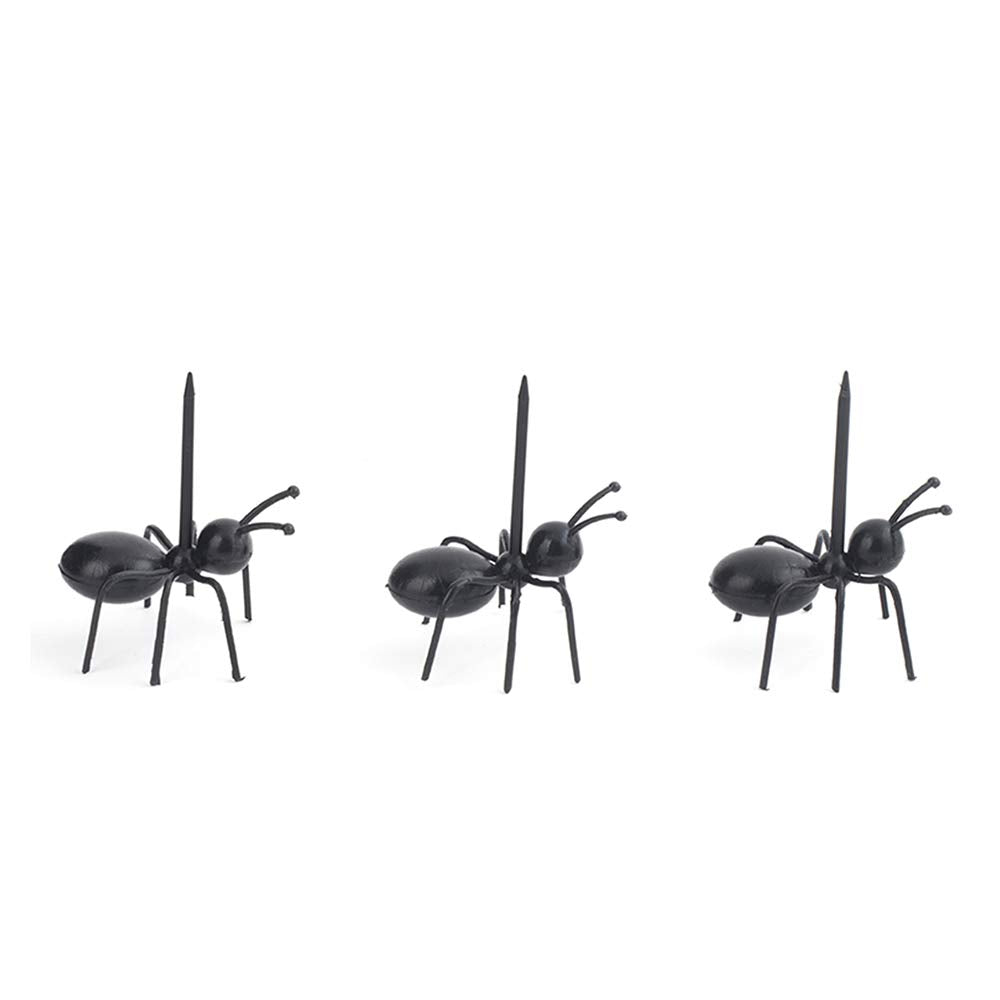 Kikkerland CU125 Worker And Party Picks Piekser 20er Pack, Schwarz