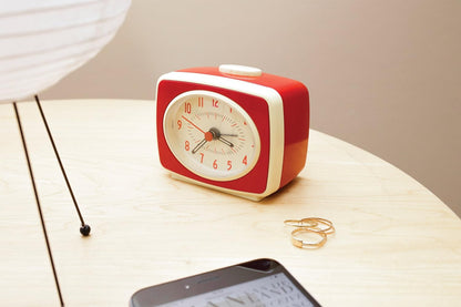 Kikkerland Small Classic Alarm Clock Red (AC14-RD-EU