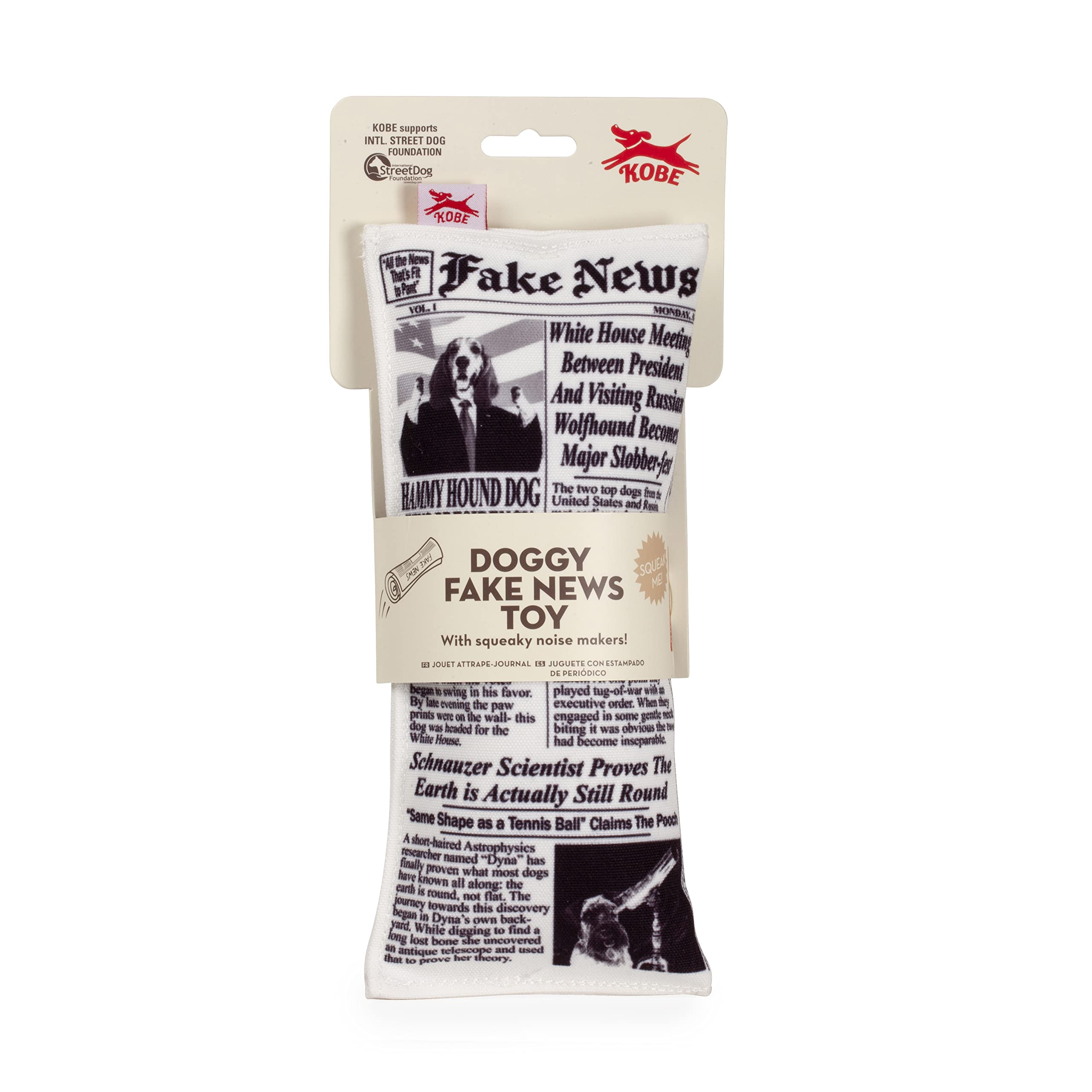 Doggy Fake News Toy (Dig05)