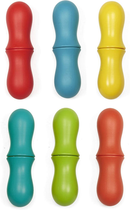 Rainbow Corn Holders S/6 (Cu304)