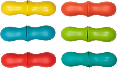 Rainbow Corn Holders S/6 (Cu304)