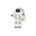 KIKKERLAND – Light Up LED Keyring with Clip - Fun Sound & Light Effects