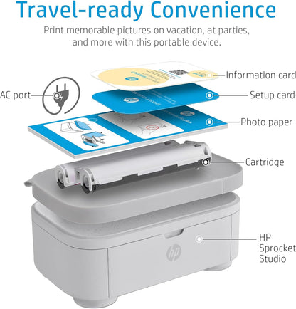 Hp - Sprocket Studio Plus (Hpisps4X6Eu)