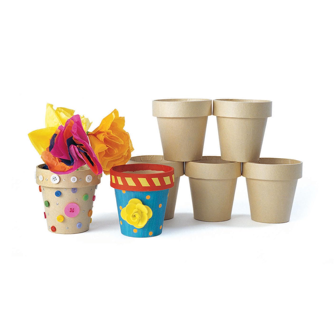 Pots in Mache