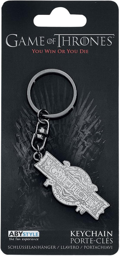 ABYstyle ABYKEY036 Game of Thrones Portachiavi Opening Logo
