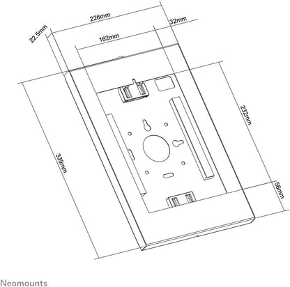 Neomounts By Newstar - Mounting Kit (Wall Mount, 6 Panels) - For Tablet - Lockable - White - Screen Size: 9.7``, 10.1``, 1