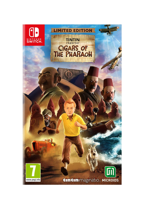 Tintin Reporter: Cigars of The Pharaoh - Limited Edition (Nintendo Switch