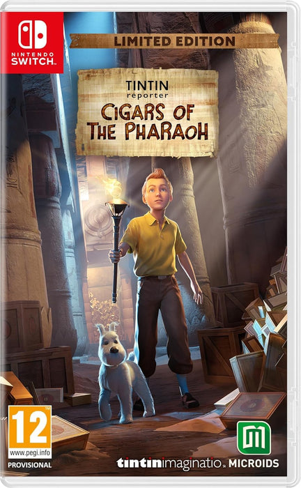 Tintin Reporter: Cigars of The Pharaoh - Limited Edition (Nintendo Switch