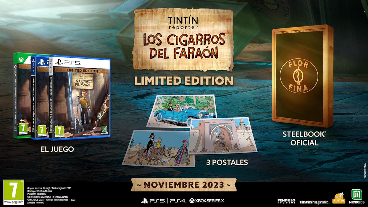 Tintin Reporter: Cigars of the Pharaoh - Limited Edition (Xbox Series X/Xbox One