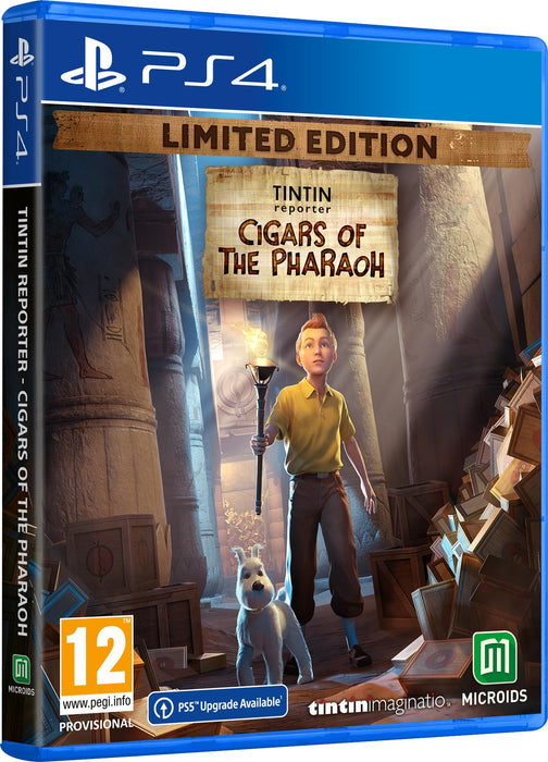 Tintin Reporter: Cigars of the Pharaoh - Limited Edition (PS4