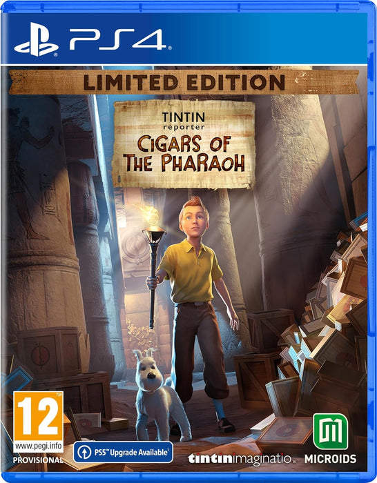 Tintin Reporter: Cigars of the Pharaoh - Limited Edition (PS4