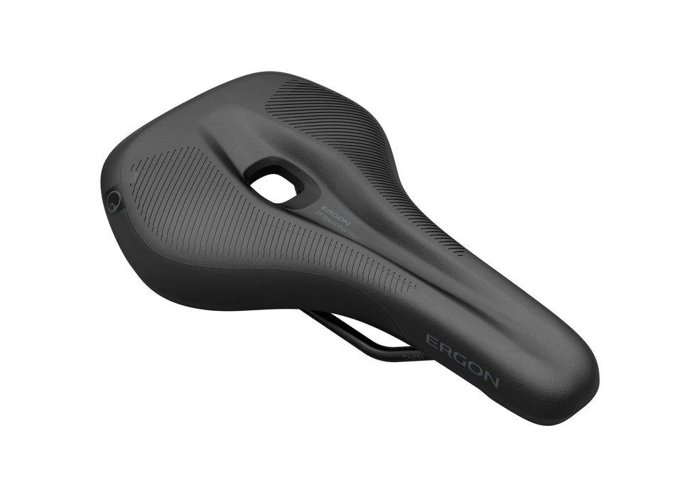 Ergon SF Sport Gel Fitness/Commuting E-Bike Bicycle Saddle Black
