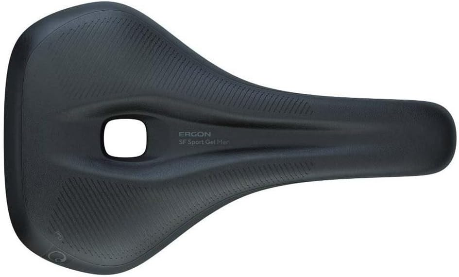 Ergon SF Sport Gel Fitness/Commuting E-Bike Bicycle Saddle Black