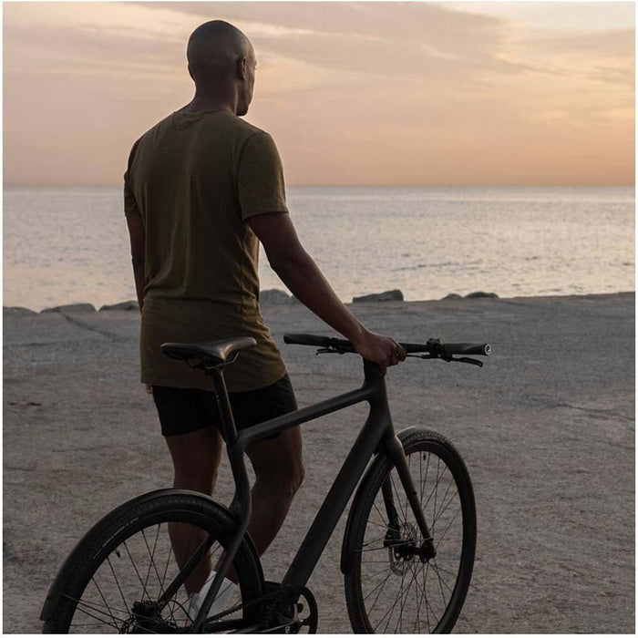 Ergon SF Sport Gel Fitness/Commuting E-Bike Bicycle Saddle Black