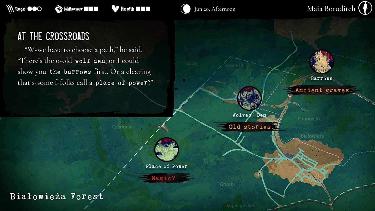 Werewolf : The Apocalypse - Heart of the Forest (Nintendo Switch