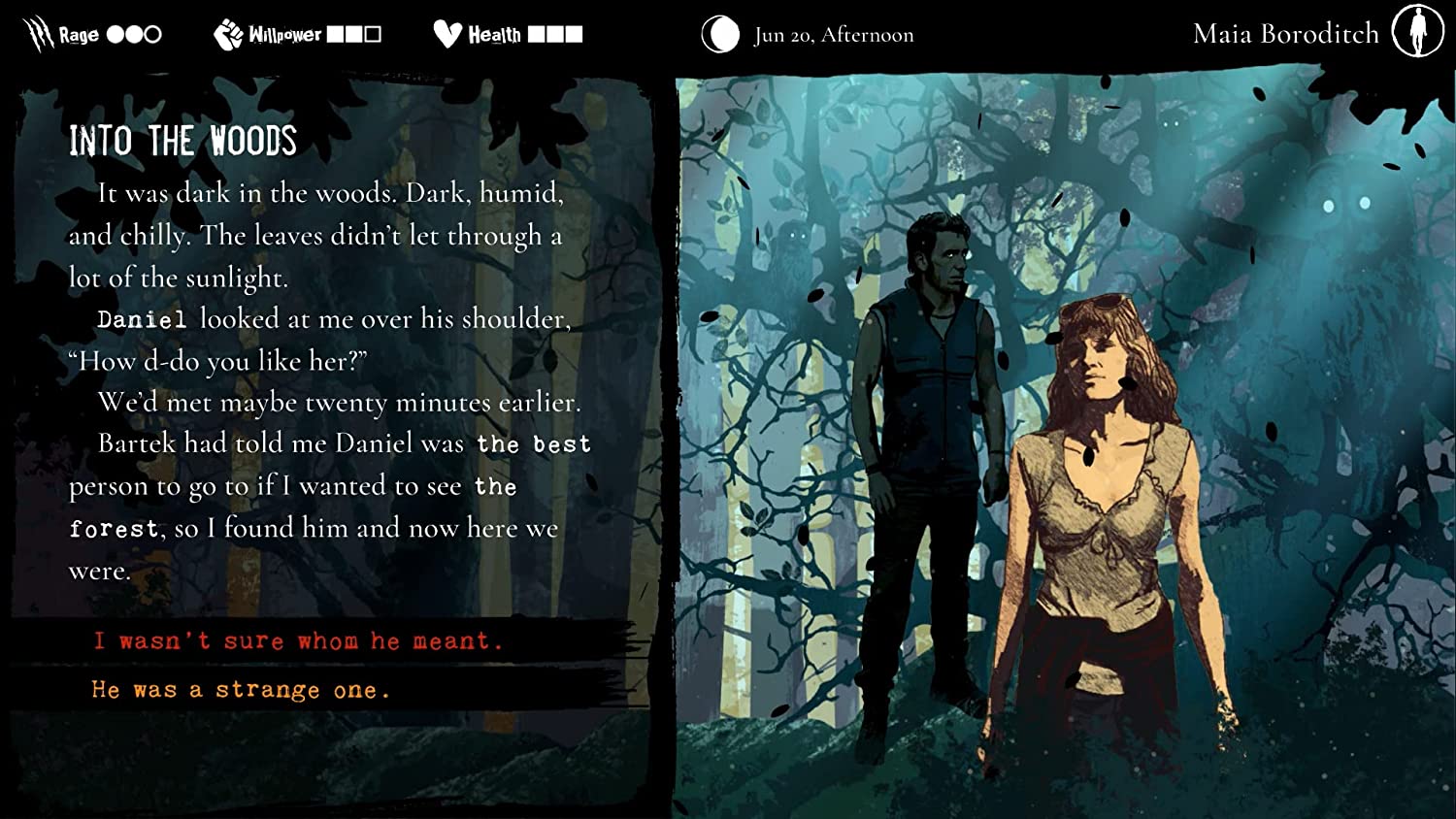 Werewolf : The Apocalypse - Heart of the Forest (Nintendo Switch