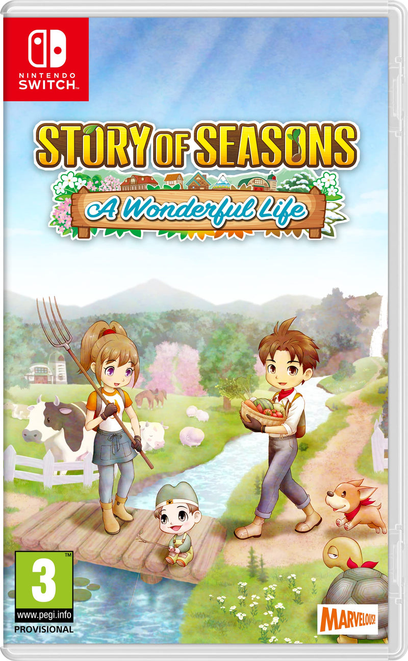 Story of Seasons: A Wonderful Life Nintendo Switch Wonderful Life