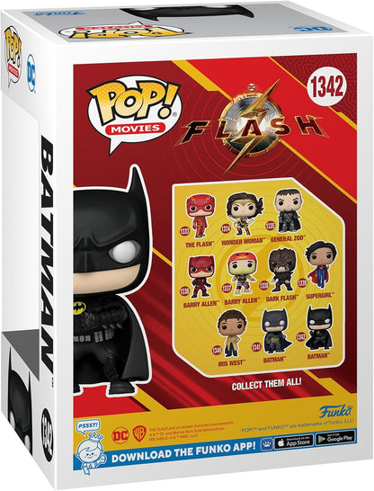 Funko POP! Movies: DC - the Flash - Batman - (Keaton) - DC Comics - Collectable Vinyl Figure - Gift Idea - Official Merchandise - Toys for Kids & Adults - Comic Books Fans