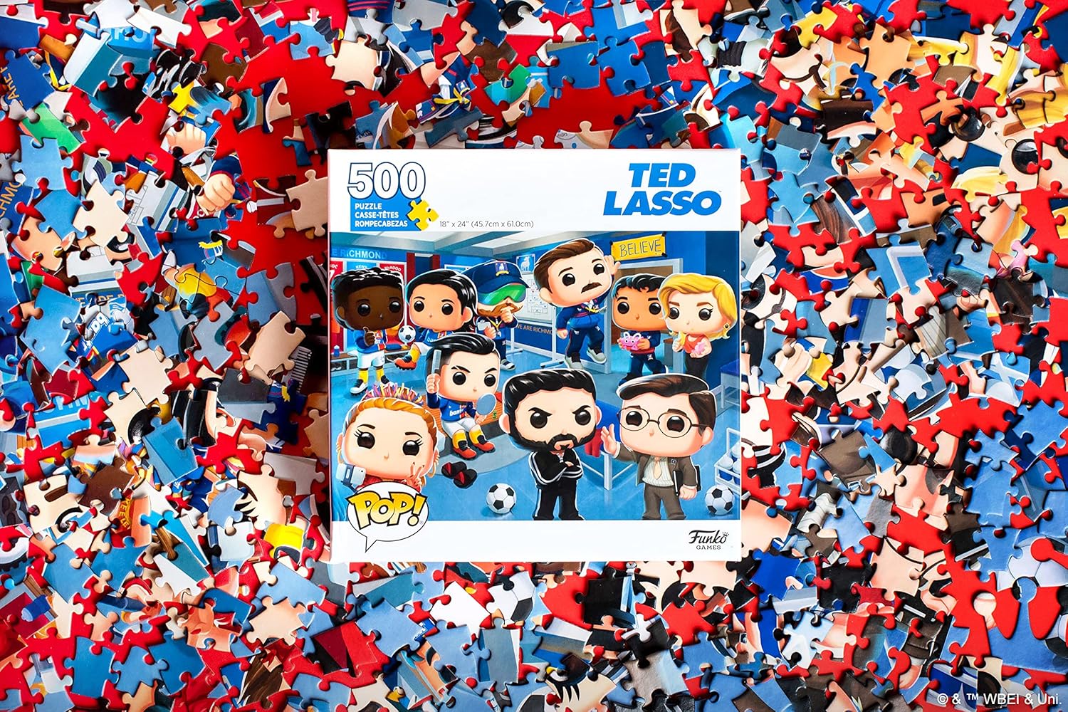 Pop! Puzzles Ted Lasso - 500 pieces - 45.7cm x 61 cm - English