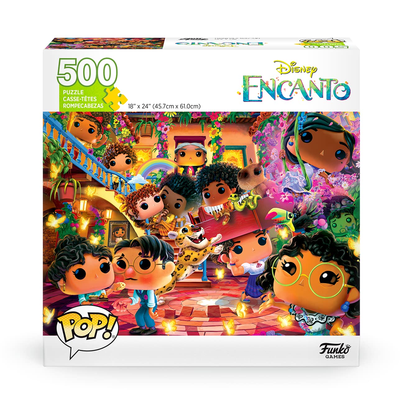 Funko POP! Puzzle - Disney Encanto - Funko - Jigsaw - 500 pieces - 45.7cm x 61cm - English/French/Spanish language