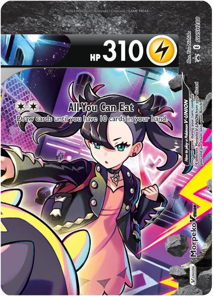 Pokémon TCG: Crown Zenith Premium Playmat Collection - Morpeko V-UNION (4 Promo Cards, 1 Oversize Card & 5 Booster Packs)