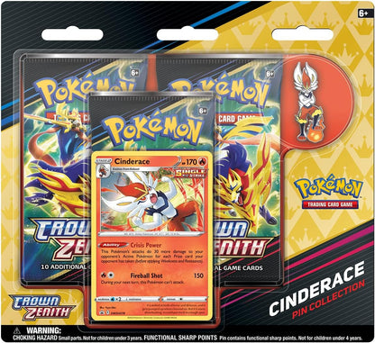 Pokémon TCG: Crown Zenith Pin Collection (Styles Vary, One Supplied)