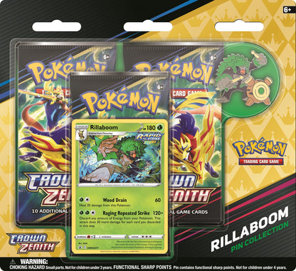 Pokémon TCG: Crown Zenith Pin Collection (Styles Vary, One Supplied)