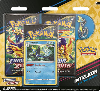 Pokémon TCG: Crown Zenith Pin Collection (Styles Vary, One Supplied)