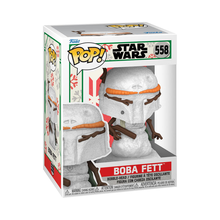 Funko POP! Star Wars: Holiday - Boba Fett - Snowman - Collectable Vinyl Figure - Gift Idea - Official Merchandise - Toys for Kids & Adults - Movies Fans - Model Figure for Collectors and Display