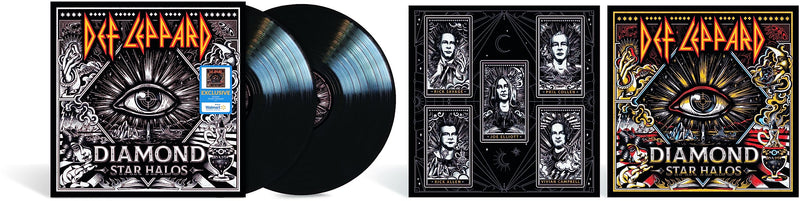 Diamond Star Halos (Metallic Lithograph)