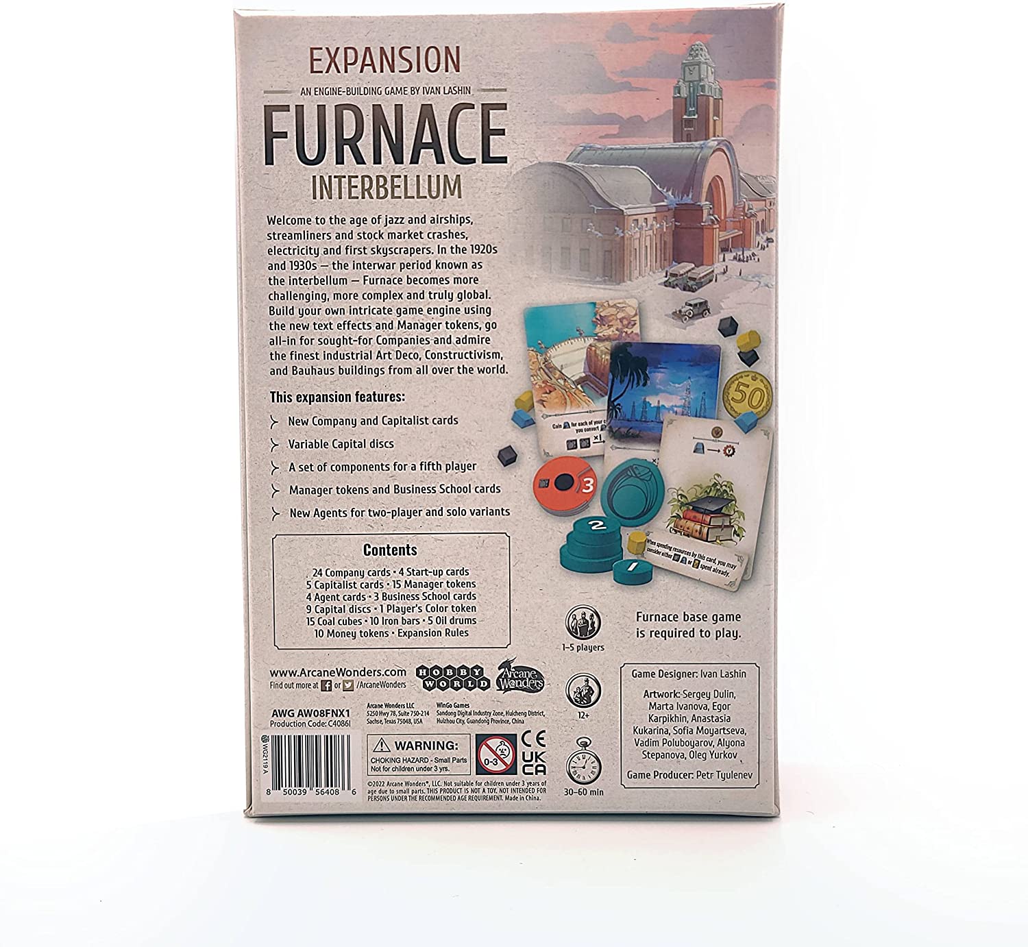 Furnace: Interbellum Board Game