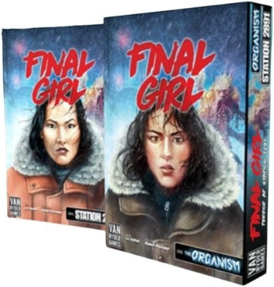 Van Ryder Games Final Girl: Wave 2: Panic at Station 2891 – Board Game Core Box Required to Play - 1 Player – Board Games for Solo Play – 20-60 Minutes of Gameplay – Teens and Adults Ages 14+