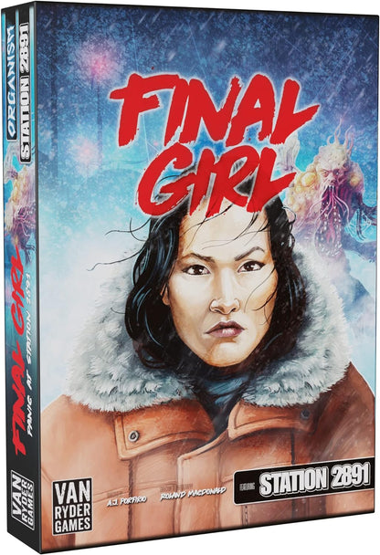 Van Ryder Games Final Girl: Wave 2: Panic at Station 2891 – Board Game Core Box Required to Play - 1 Player – Board Games for Solo Play – 20-60 Minutes of Gameplay – Teens and Adults Ages 14+