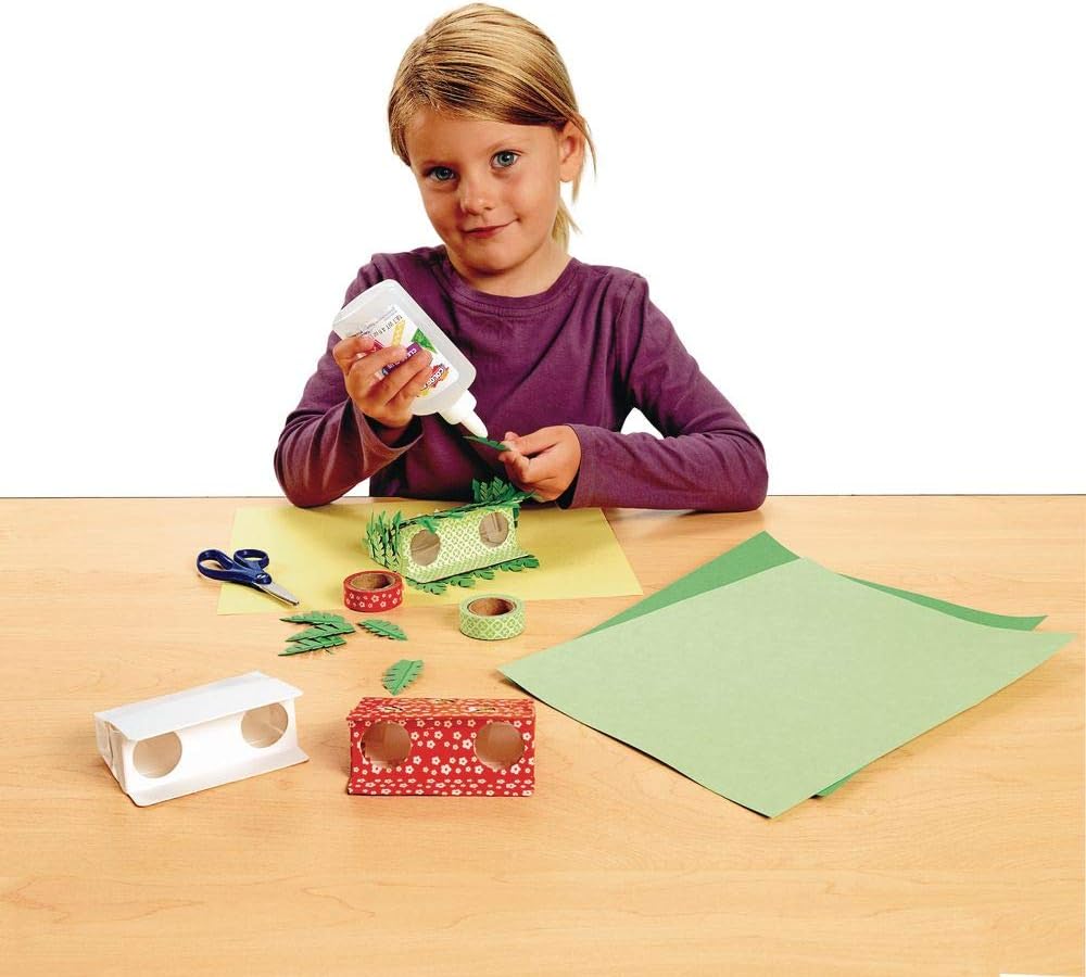 Colorations® Decorate Your Own Binoculars, Set of 10, Kids Craft, Each can be Personalized, Craft for Children, Ready to Decorate Craft for Kids, Made from Sturdy Cardstock