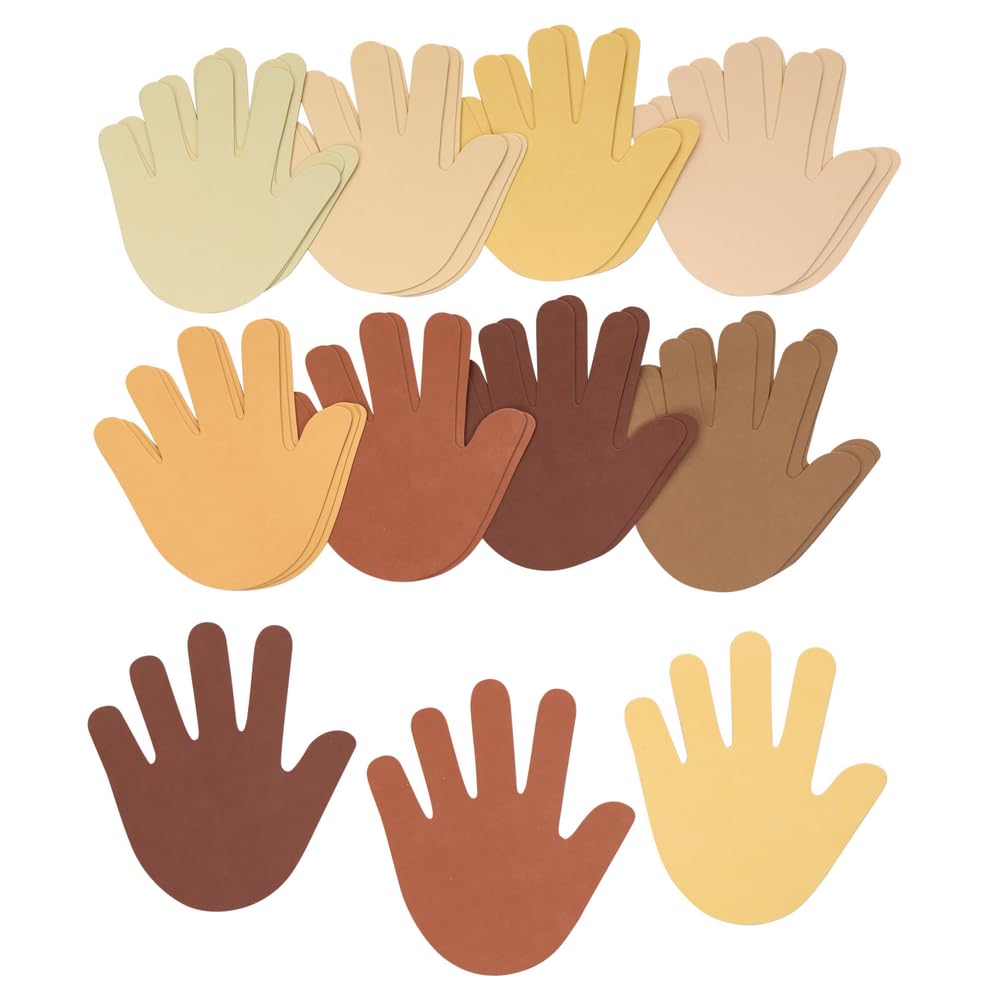 Colorations Colors Like Me Hand Shapes – Set of 24