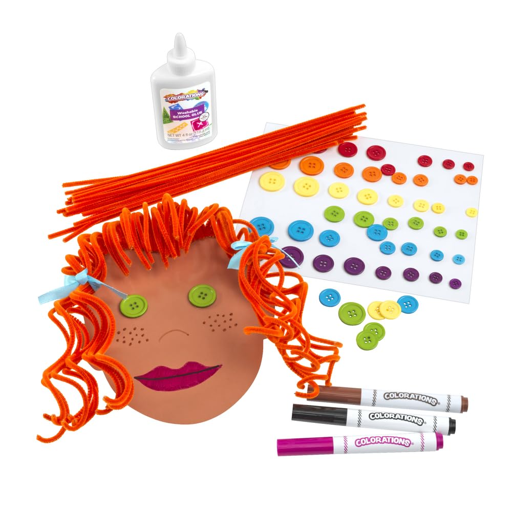 divers - Colorations - Colours Like Me Gezichtsvormen Set van 24 (4
