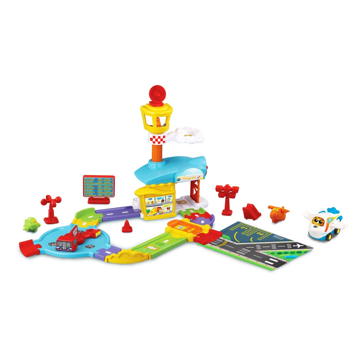 VTech 80-548823 Airport Vehicle Toys, Multicolour