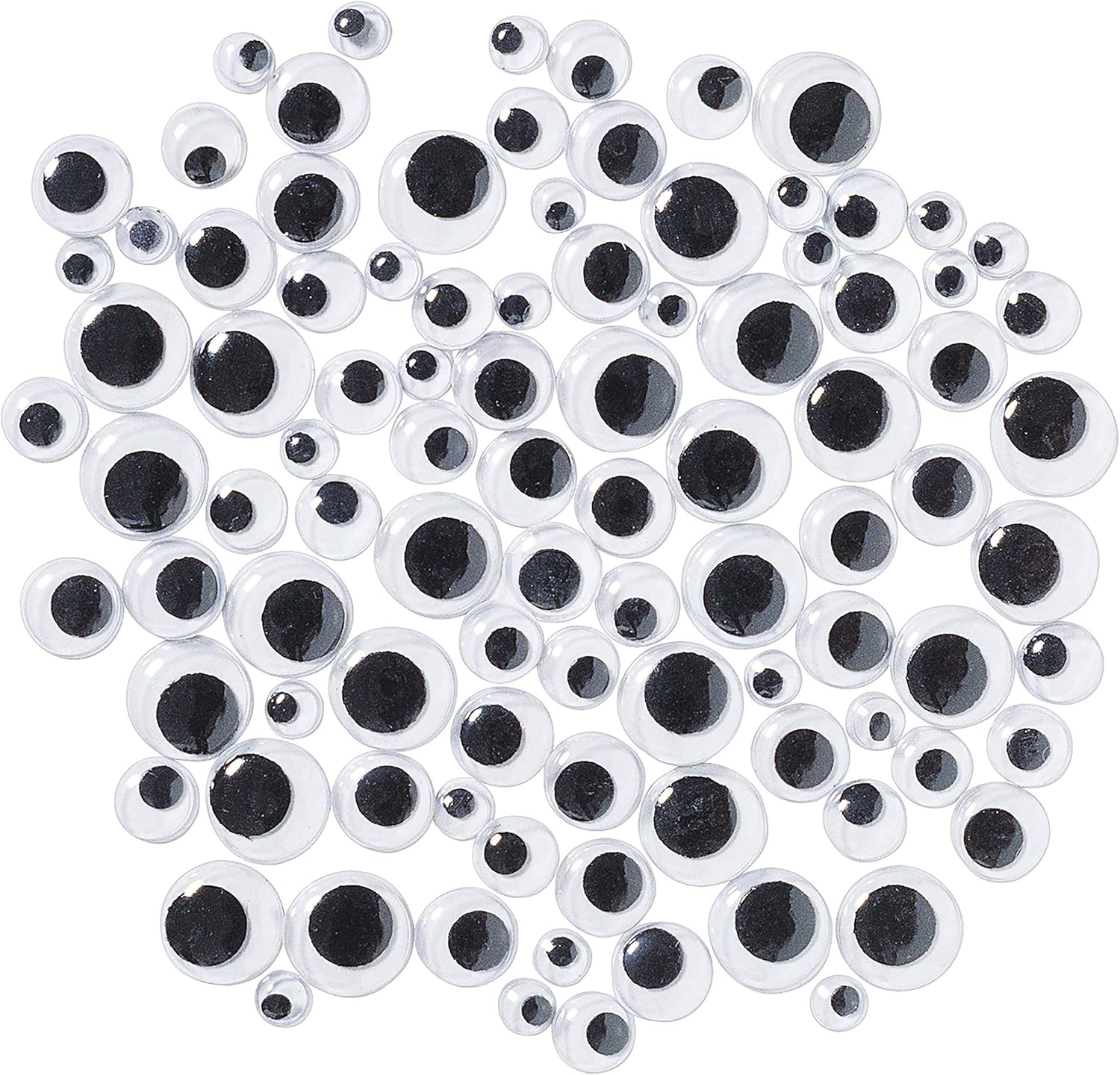 Wow-lie | Self-adhesive | 3-15 mm | Assorted | 100 pieces