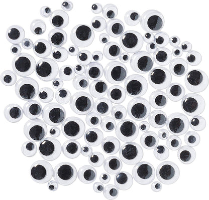 Wow-lie | Self-adhesive | 3-15 mm | Assorted | 100 pieces