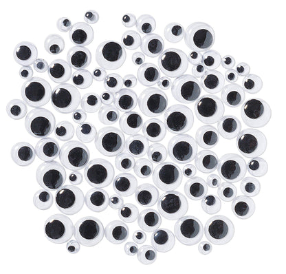 Wow-lie | Self-adhesive | 3-15 mm | Assorted | 100 pieces