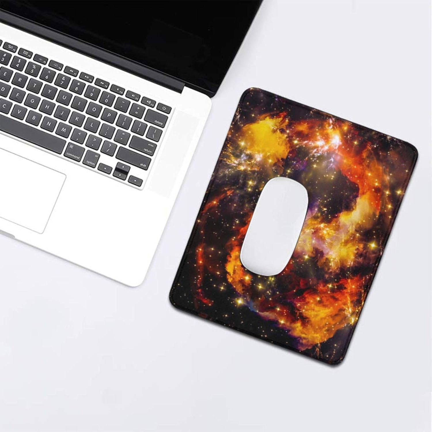 Mouse Pad Creative Mouse Pad Non-Slip Rubber Base Mouse Pads for Computers Laptop Office Desk Accessories Star Galaxy Nebula Mouse Pad